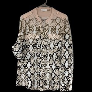 Calvin Klein animal print - L